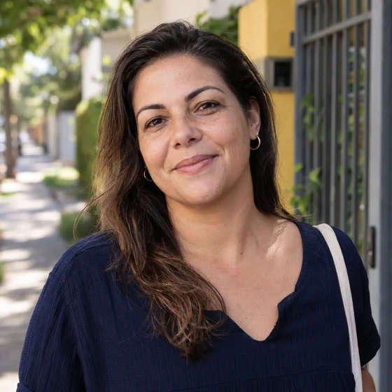 Retrato ilustrativo de Fernanda Souza